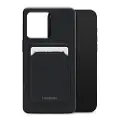 Mobilize RUBBER GELLY COVER MED KREDITKORTHOLDER TIL IPHONE 16 PRO MAX (MAT SORT)