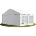 TOOLPORT 5x4 m partytelt, PVC-presenning, hvit