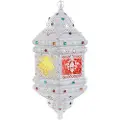 Home Decor Acrylic Metal 28x24x58 Cm Taklampe