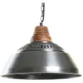 Home Decor Iron Wood 43x43x31 Cm Taklampe