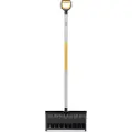 Fiskars 1057179, Snøskuffe, Metall, Sort, Oransje, Ergonomisk, 53 cm, 1,52 kg