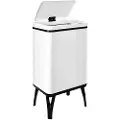 Wellhome Smart Søppelbøtte Med Automatisk åpning Og Manuell Kontakt 40l