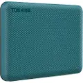 Toshiba Canvio Advance - Ekstern Harddisk - 2TB - Grønn