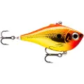 Rapala Rippin Rap 5 cm Chrome Gold Fluorescent Red (CGFR)