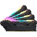 Corsair Vengeance RGB PRO DDR4-3600 - 64GB - CL18 - Quad Channel (4 pcs) - AMD Optimized & Intel XMP - Svart med RGB