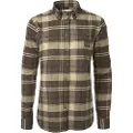 Chevalier Heron Flanellskjorte Dame, 40W, Soil Brown Checked