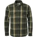 Chevalier Øks Overshirt Skjorte Herre, XL, Green Checked