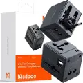 Mcdodo CP-4120, Universal, Universal, 2,1 A, Svart, 1380 W, Polykarbonat (PC)