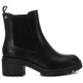 Xti for woman. 14331301-NEGRO Ankle boots 143313 black (40), 5 to 8 cm, Zip, Casual