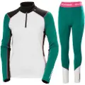 Helly Hansen Lifa Merino Midweight H/Z, sett, dame, Emerald