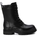Xti for woman. 14330601-NEGRO Ankle boots 143306 black (39), 3 to 5 cm, Laces, Zip, Casual