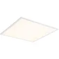 QAZQA Nedfelt LED-panel hvitt kvadrat inkl. LED 3000K - 6500K - Seagal
