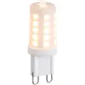 LUEDD G9 dimmbar LED-pære opal 3W 250lm 2200K