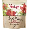 Purizon Single Meat Adult Dog - storfekjøtt med hibiskusblomster kornfri 4 x 1 kg