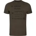 Härkila Instinct S/S t-shirt Shadow Brown S