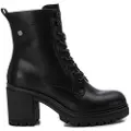Xti for woman. 14328401-NEGRO Ankle boots 143284 black (41), 5 to 8 cm, Laces, Zip, Casual