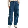 G-Star for woman. D25321-D759-G851 Blue Cocoon trousers (26/28), Casual, Cotton, Denim