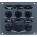 Bep Marine Dc Vanntett 5xon-off-bryterpanel 16a