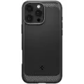 Spigen iPhone 16 Pro Max Spigen Rugged Armor Mag TPU-deksel - Svart