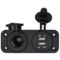Euromarine Dobbel Usb-kontakt For Innfelling