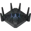 Acer Predator Connect W6 - Trådløs ruter 1GbE, 2.5GbE - Wi-Fi 6E - Multibånd
