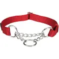 Trixie Premium kvælerhals.35 - 50 cm/20mm, rød
