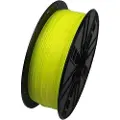 Gembird - Selvlysende gul - 1 kg - 400 m - ABS-filament (3D)