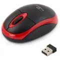 Esperanza Titanum Wireless Optical Mouse 2.4GHz 3D USb Vulture Red - Mus - Optisk - 3 knapper - Rød
