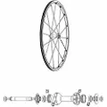 Mavic R-sys Front Eiker 9 Enheter