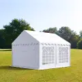 TOOLPORT 3x4 m partytelt, PVC-presenning, hvit