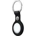 Apple - Eske for airtag - mikrotvill, stainless steel - svart - for iPhone/iPad/iPod