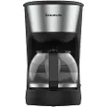 Taurus VERONA 12 INOX, Kaffebrygger (drypp), Malt kaffe, 1000 W, Sort, Rustfritt stål