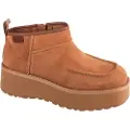 Ugg for woman. 1158193 Cityfunc Ultra Mini Booties brown (37), 3 to 5 cm, Zip, Casual