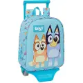 Safta Bluey Mini Ryggsekk Med Hjul