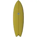 TSA Element Twin Fish Mustard 3f Future 5´10´´ Surfebrett