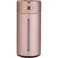 XO Luftfukter med RGB-lys 300 ml og trådløs drift - Rosa