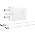 Huawei SuperCharge USB-C Vegglader CP84 - 40W - Hvit
