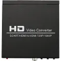 North SCART+HDMI to HDMI HD Converter and Switch Black