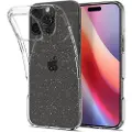 Spigen iPhone 16 Pro Spigen Liquid Crystal Glitter Deksel - Gjennomsiktig