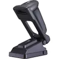 CipherLab 1560P - Stregkodescanner - bærbar - 200 scan / sekund - afkodet - Bluetooth 2.0 - Kit inkl. base og USB-kabel