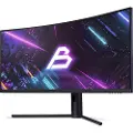 Blackstorm 34" Curved Gaming-Skjerm – UWQHD, 180Hz, HDR400, FreeSync, FastVA