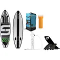 Safe Waterman Cx-2 9´0´´ Oppblåsbart Padlebrettsett