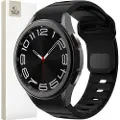 Tech-Protect Pasek Tech-Protect Silicone Line Samsung Galaxy Watch 4/5/5 Pro/6/7/FE Black