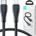 JOYROOM USB-C til Lightning-kabel 0,25 m – 20 W, svart