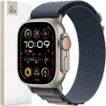Tech-Protect Apple Watch Series Ultra 3/2/Ultra/11/10/9/8/SE 3/(2022)/7/SE/6/5/4/3/2/1 Nylon Pro-rem - 49mm/46mm/45mm/44mm/42mm - Marine / Grå