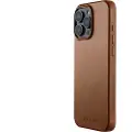 Mujjo Troubadour Goods Mujjo skinnveske for iPhone 16 Pro Max - brun