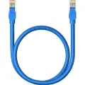 Baseus Round Cable Ethernet RJ45 Cat.6 0.5m (blue) - Blå - 0.5 meter