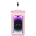 Usams US-YD011 Universell Flytende Vanntett Mobilpose - 7 - Rosa