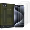 Hofi iPhone 16 Pro Hofi Premium Pro+ Beskyttelsesglass - 2 Stk. - Gjennomsiktig