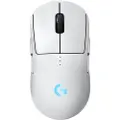 Logitech G PRO 2 - Mus - gaming - høyre- og venstrehåndet - optisk - 8 knapper - trådløs, kablet - 2.4 GHz, USB - USB Logitech LIGHTSPEED-mottaker - hvit